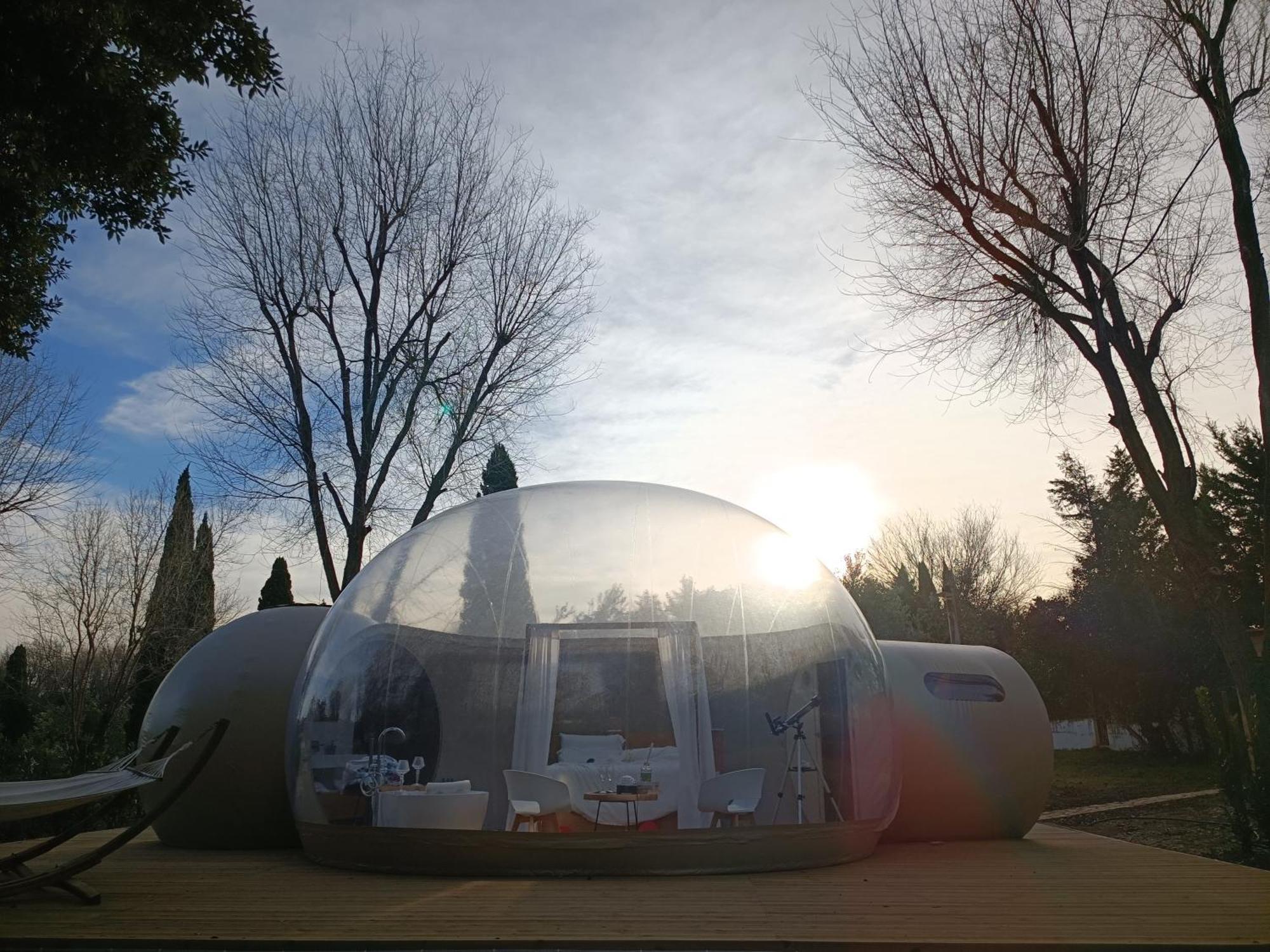 Bubble Room Puglia Villa Bautier Bubblenights Cerignola Exterior foto